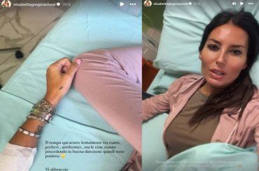 Il messaggio di Elisabetta Gregoraci direttamente dal letto d’ospedale