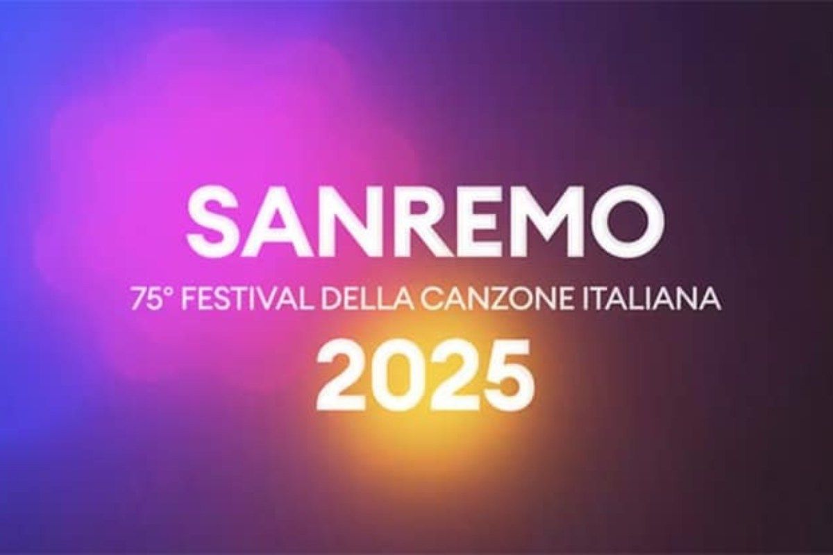 Locandina Sanremo 2025.