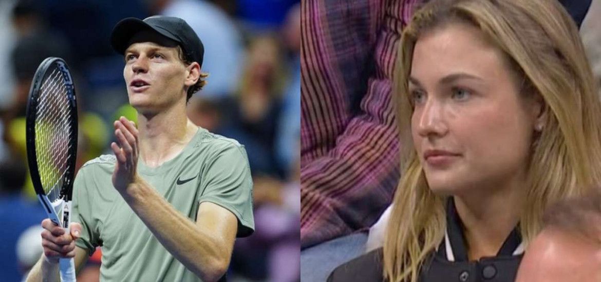 Jannik Sinner e Anna Kalinskaya agli US Open.