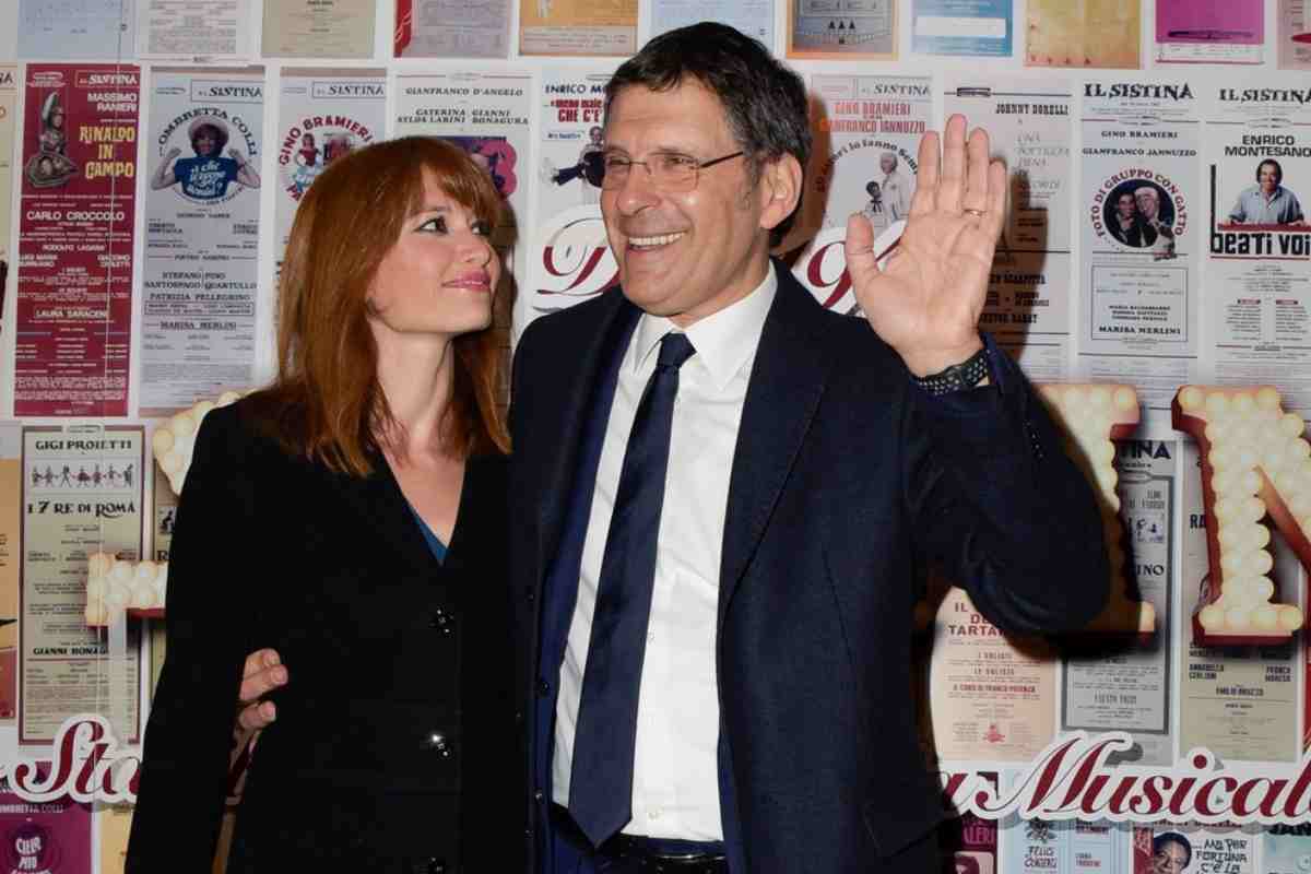 Fabrizio Frizzi e Carlotta Mantovan.